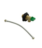 CONEXION y LLAVE DE PASO IN WALL ROCA
